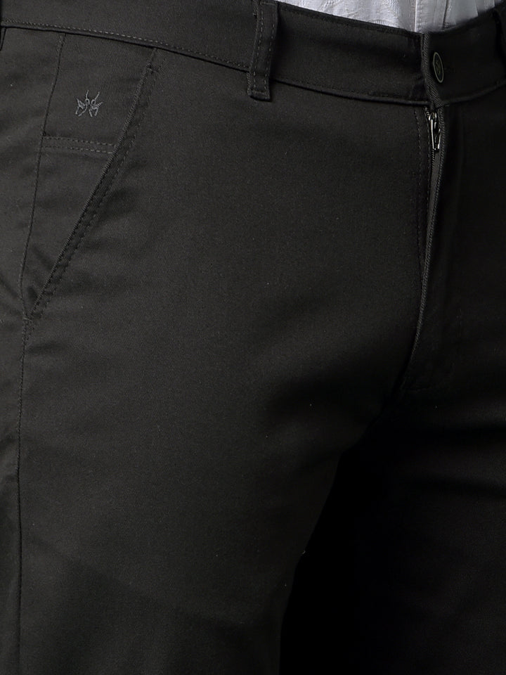 Olive Straight Trousers-Men Trousers-Crimsoune Club