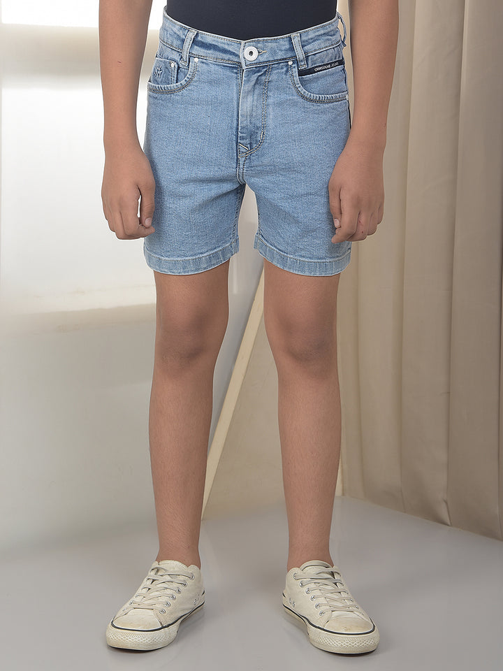 Urban Cobalt Blue Longline Shorts
