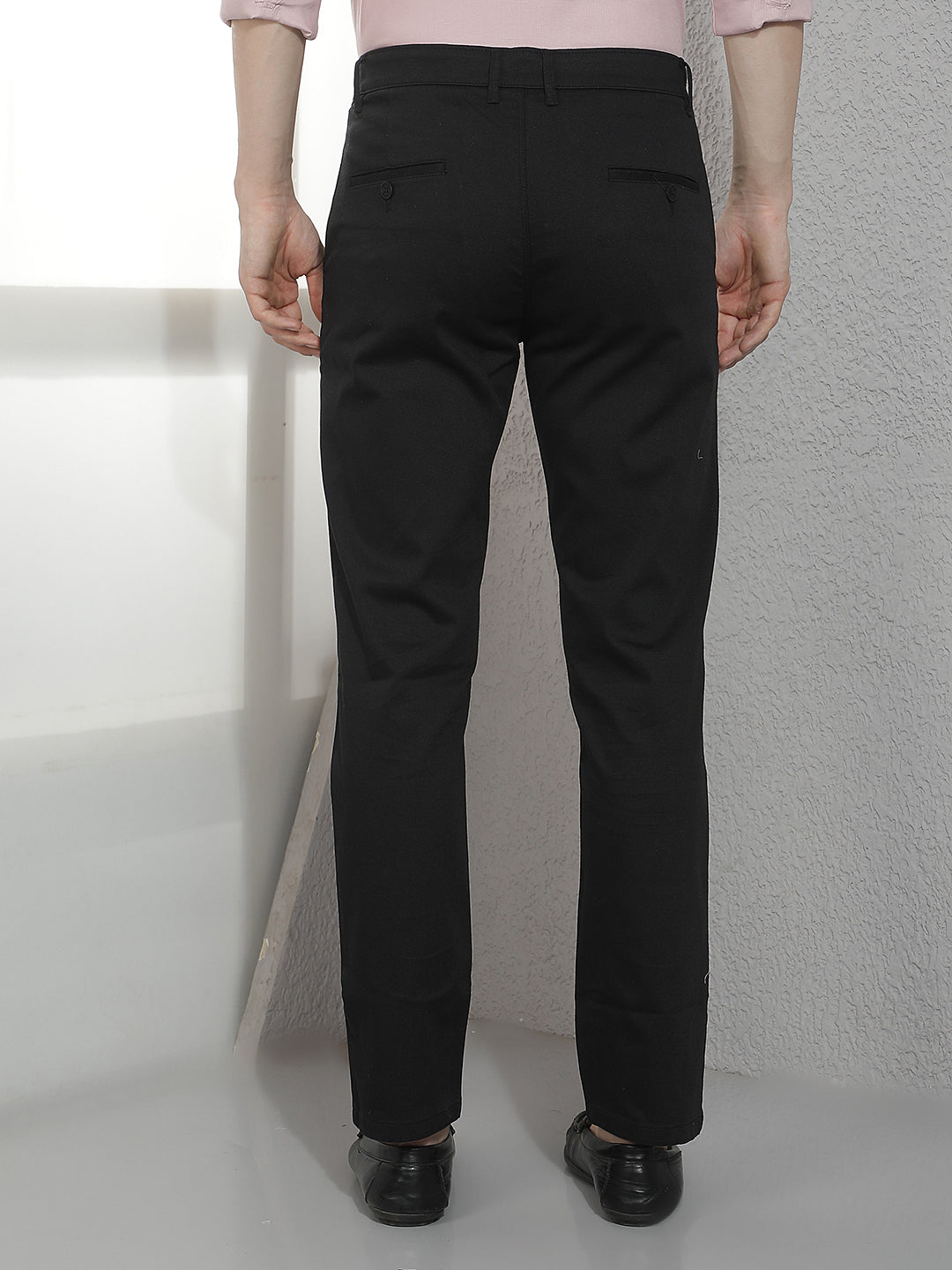Black Straight Trousers