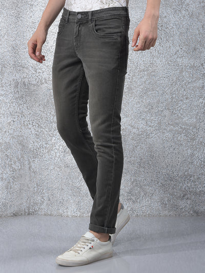 Grey Jeans-Men Jeans-Crimsoune Club