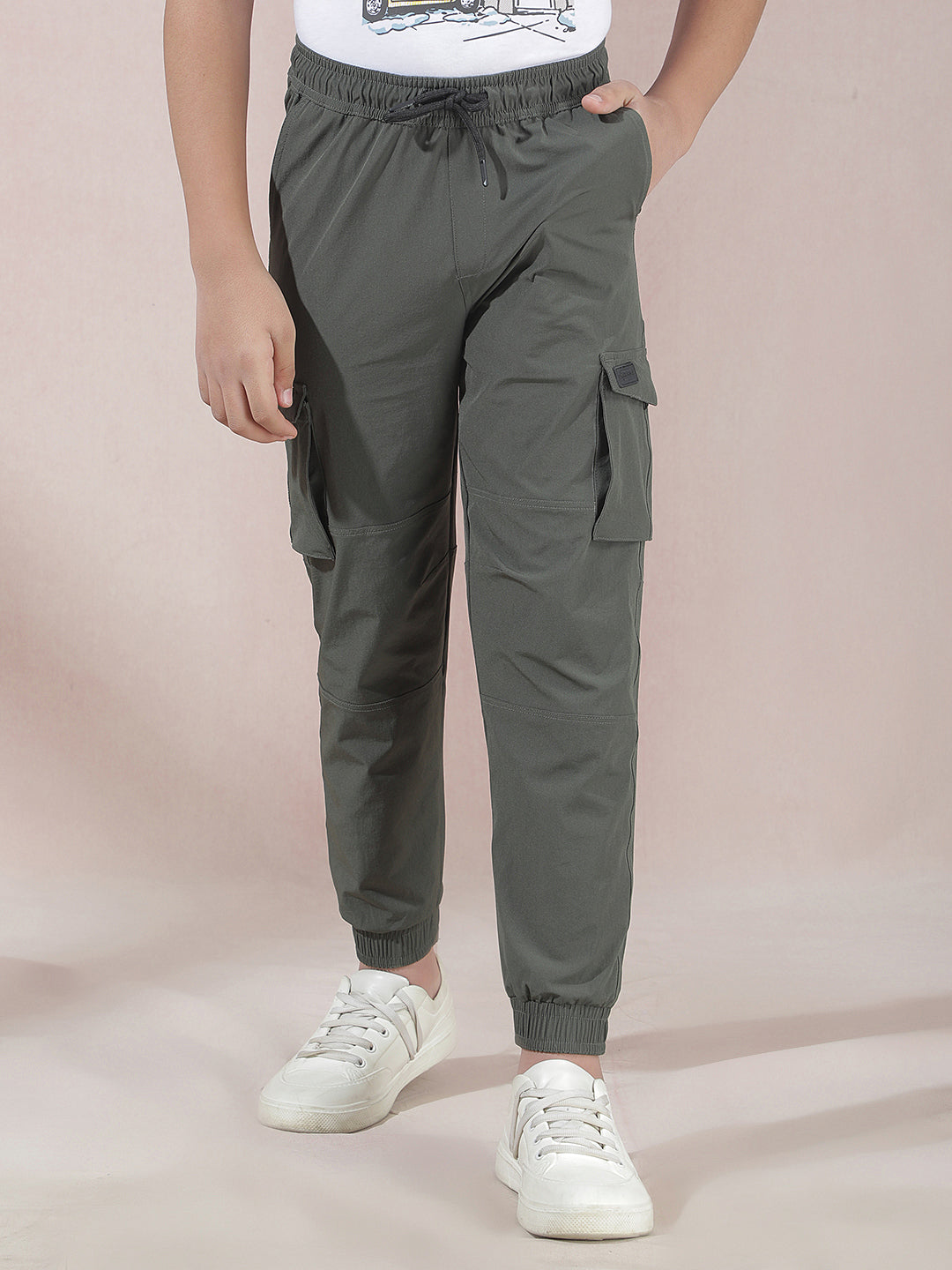 Trail Scout Grey Cargo Joggers
