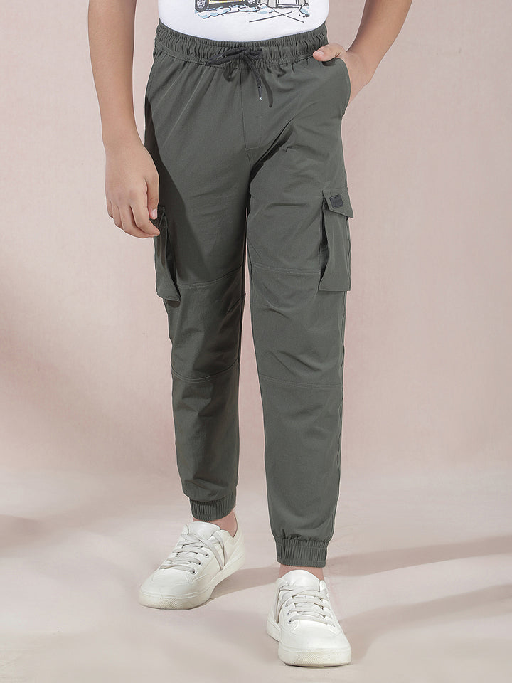 Trail Scout Grey Cargo Joggers
