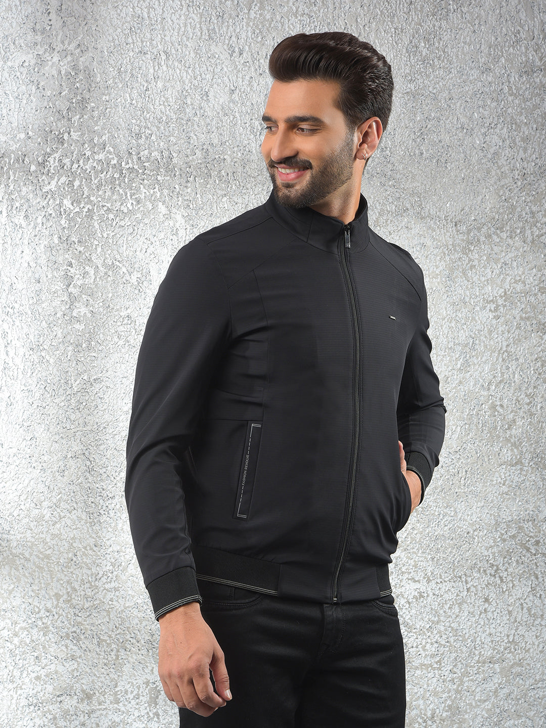 Trend-Forward Black Puffer Jacket