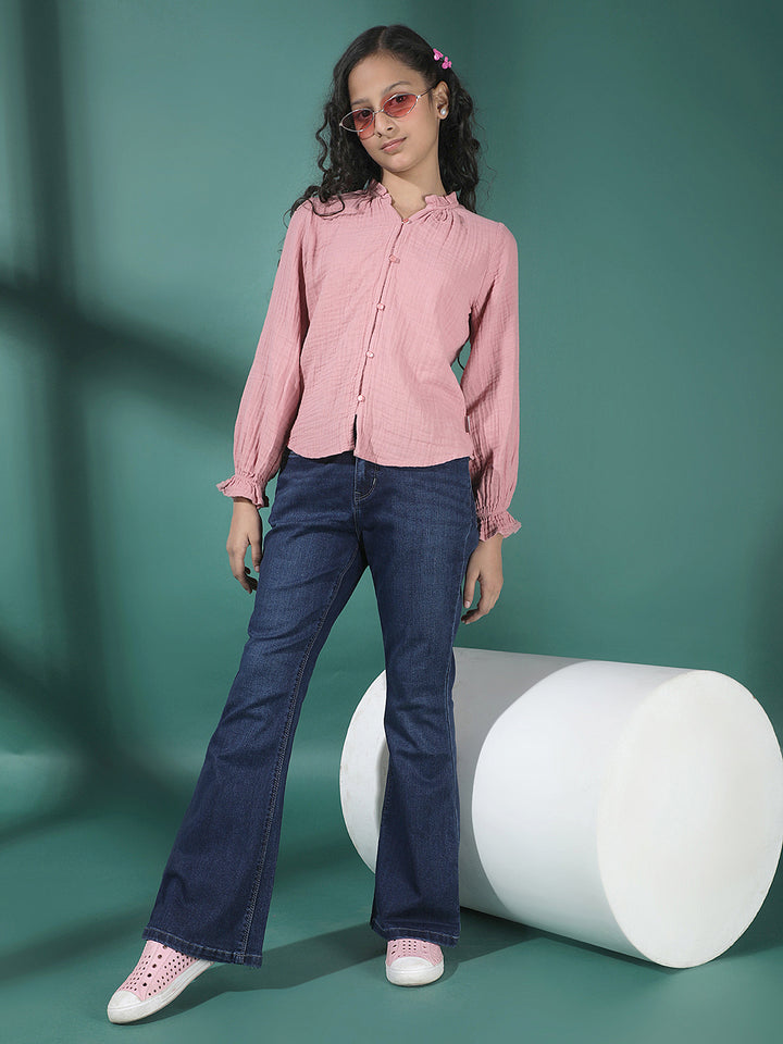 Black Bootcut High Waist Jeans