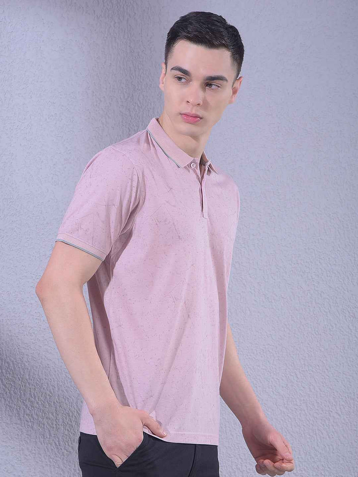 Pink Printed T-Shirt