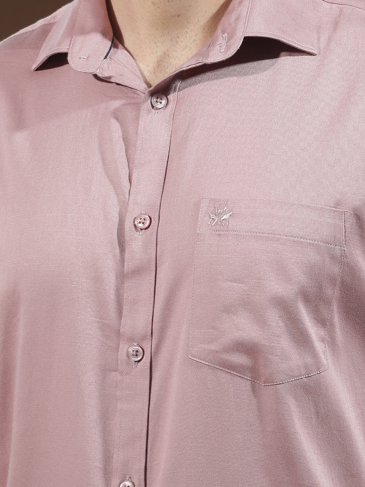 Purple Classic Casual Shirt