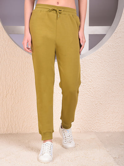 Comfy Olive Fleece Joggers