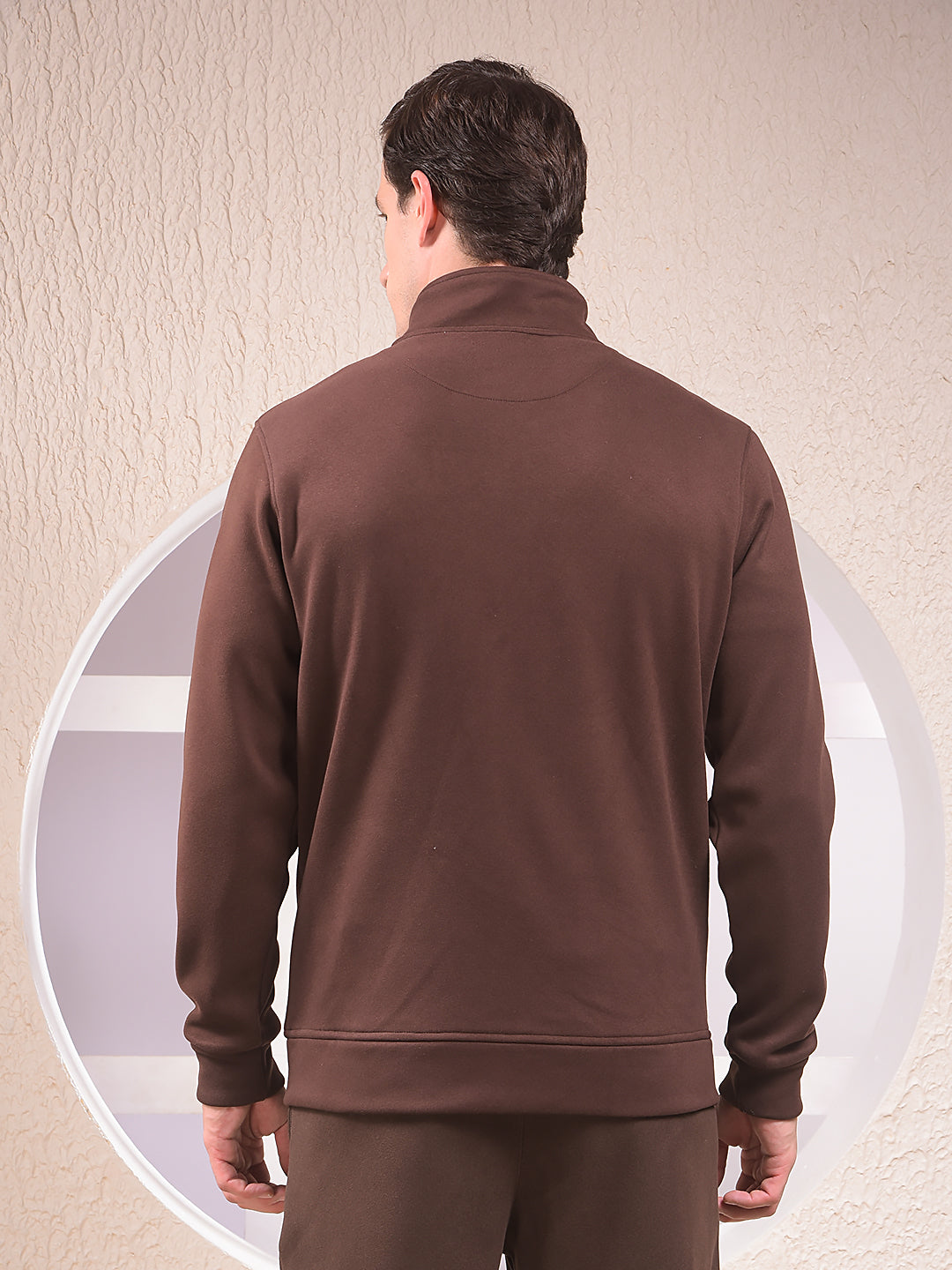 Brown Trendy Sweatshirt