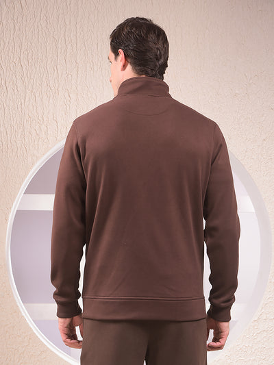 Brown Trendy Sweatshirt