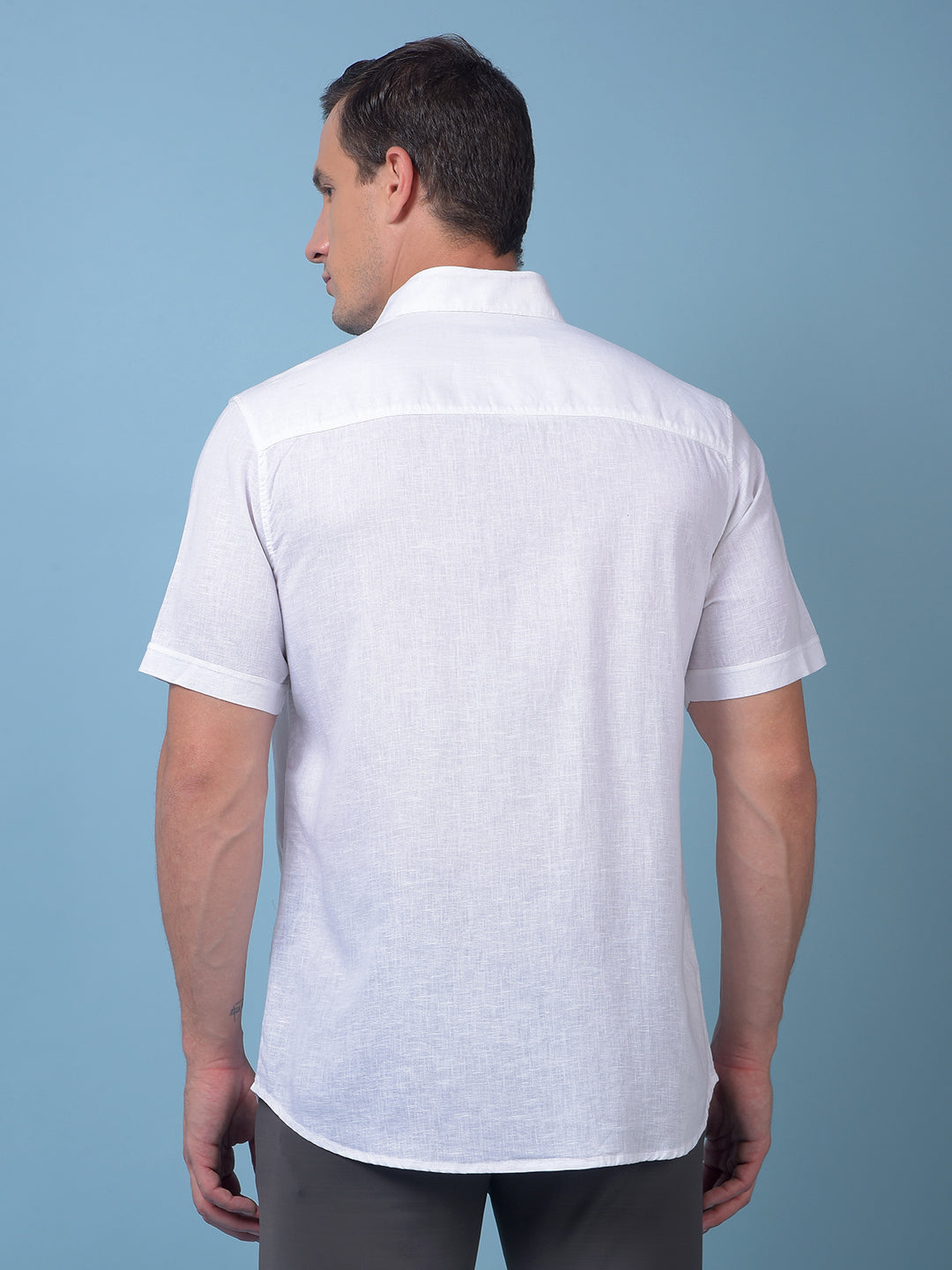 White Linen Shirt
