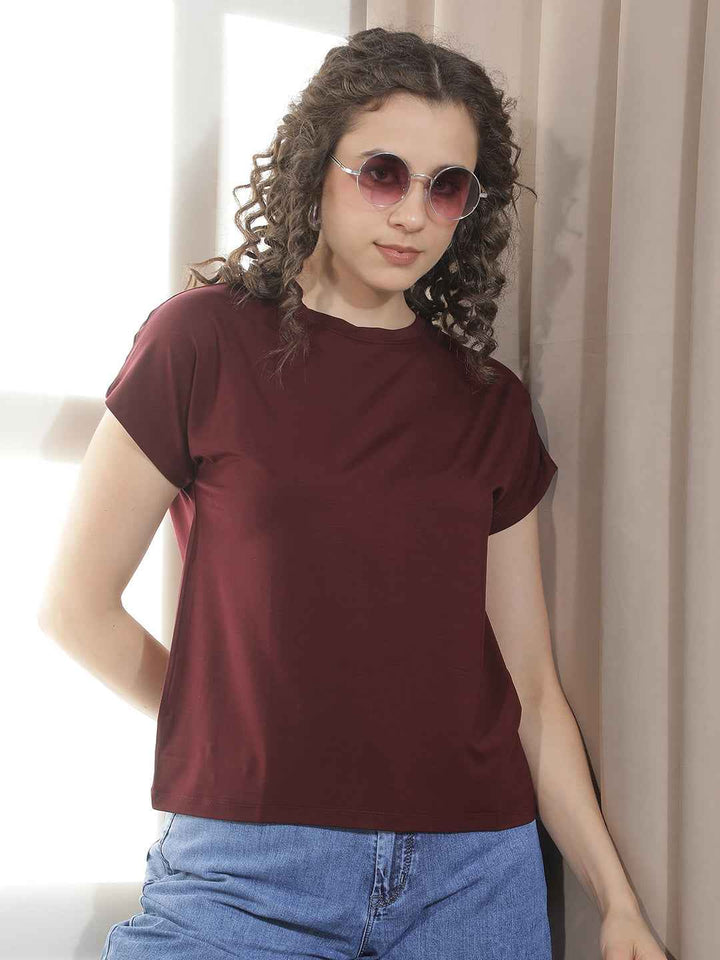 Bold Maroon Essential T-Shirt