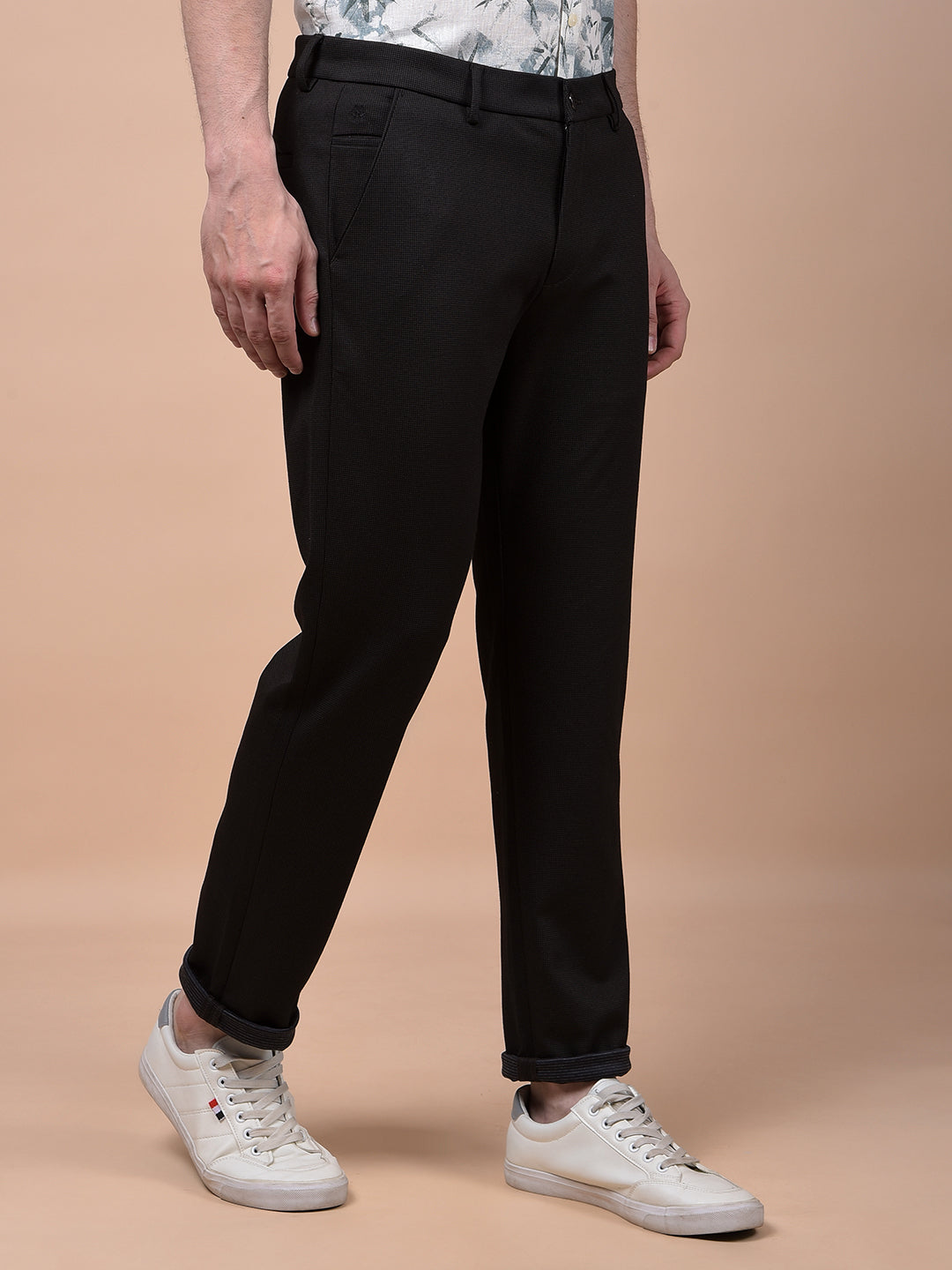 Classic Black Tailored Trousers