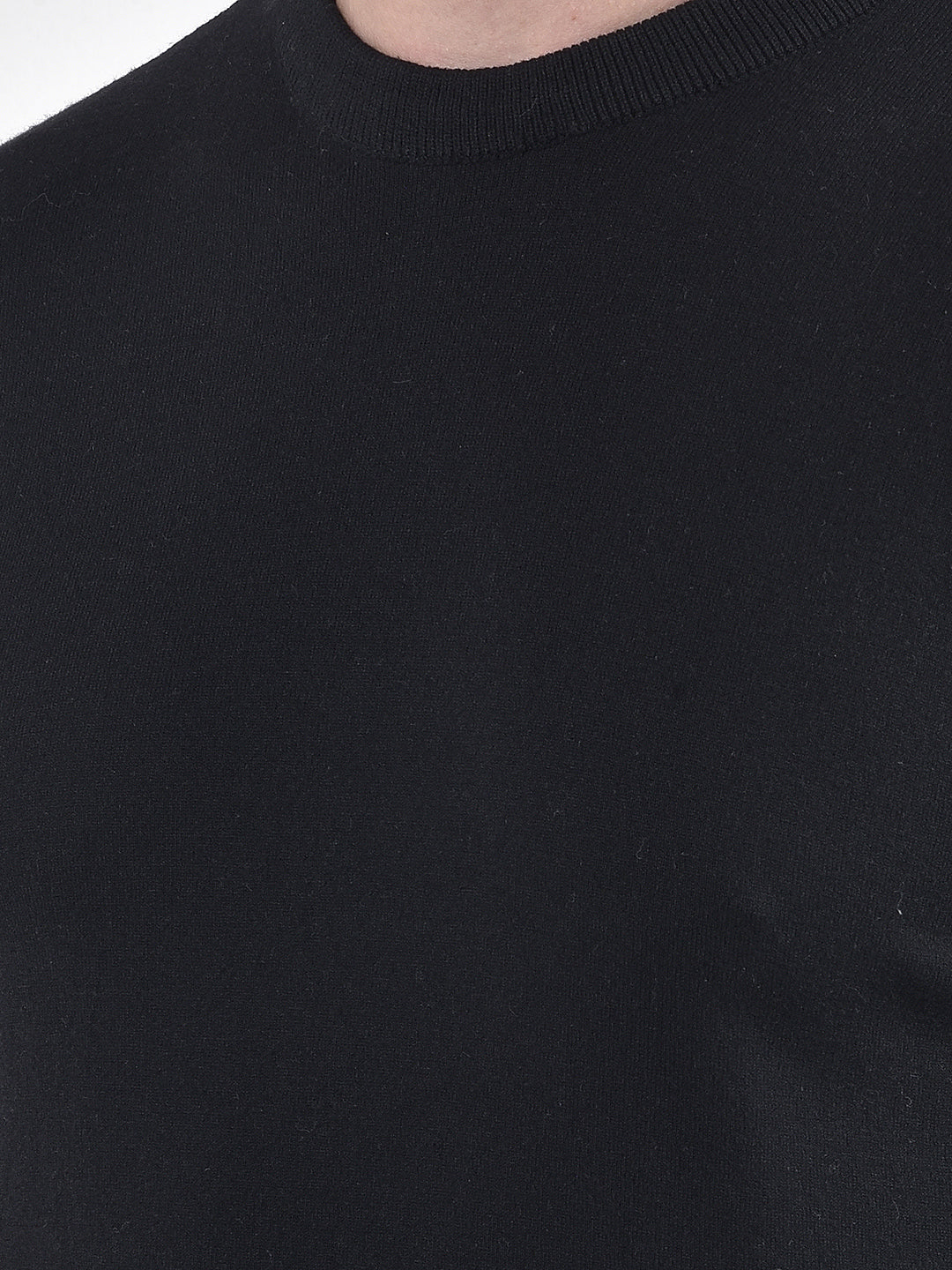 Classic Black Knit Sweater