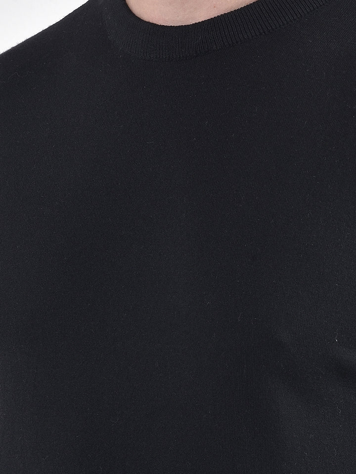 Classic Black Knit Sweater