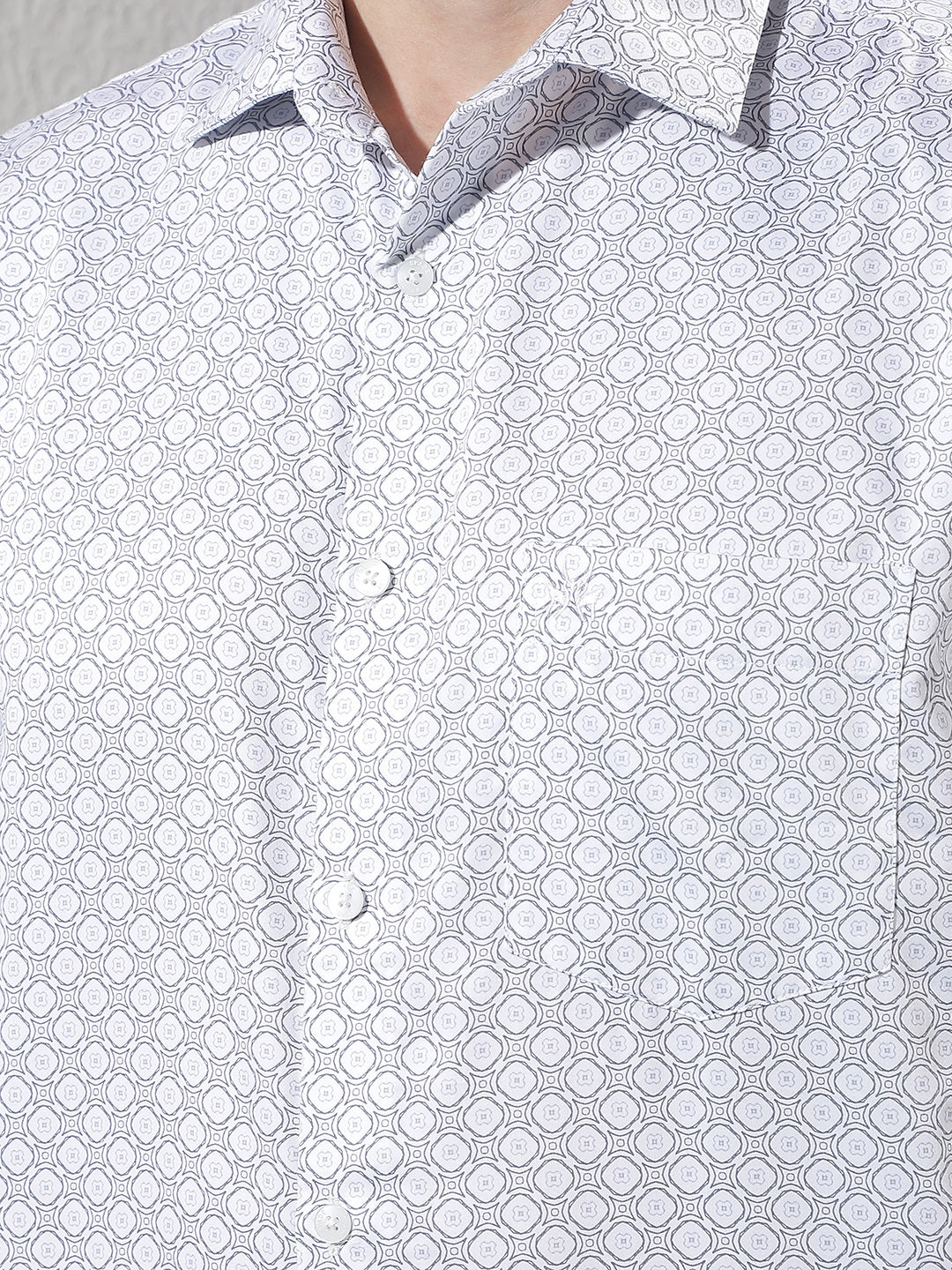 White Polka Dots Shirt