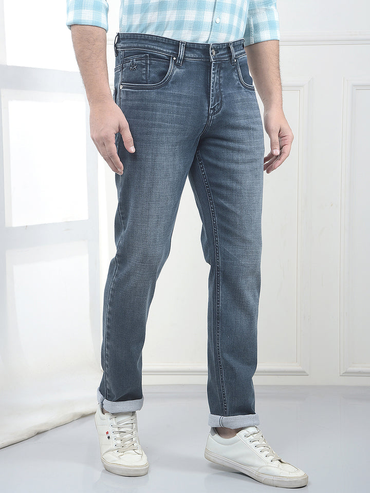 Sage Green Stretch Jeans