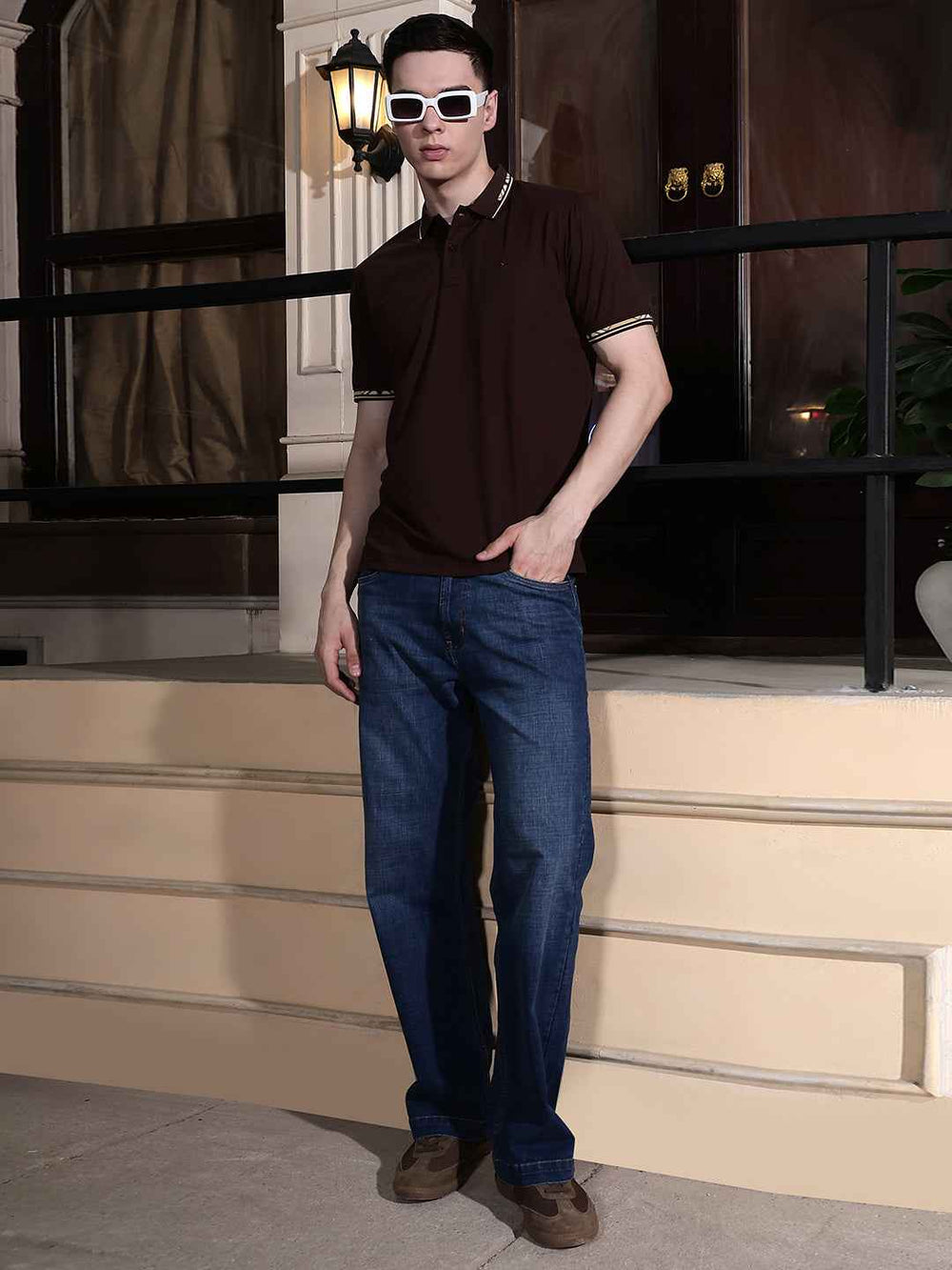 Brown Everyday Polo Tee
