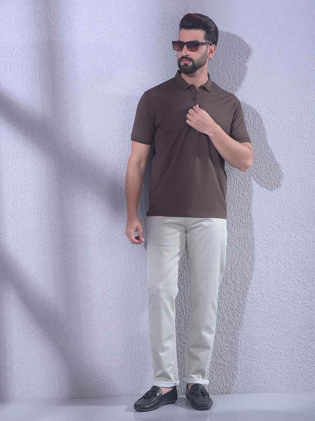 Green Printed Trousers