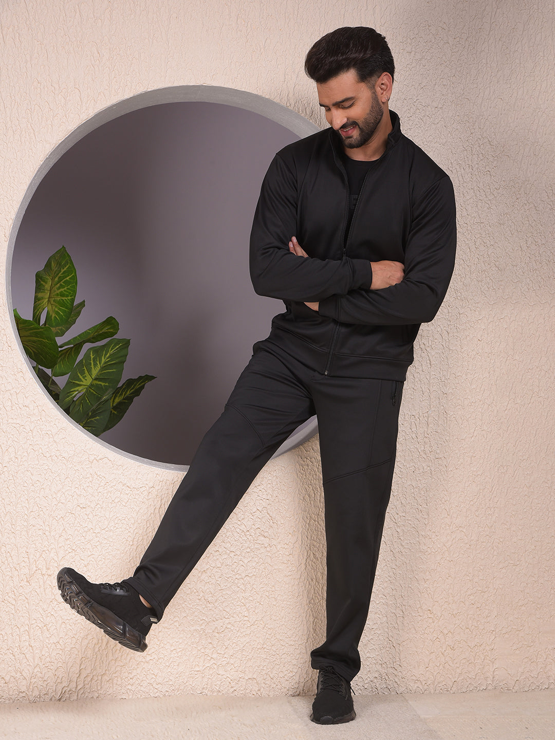 Black Trendy Sweatshirt