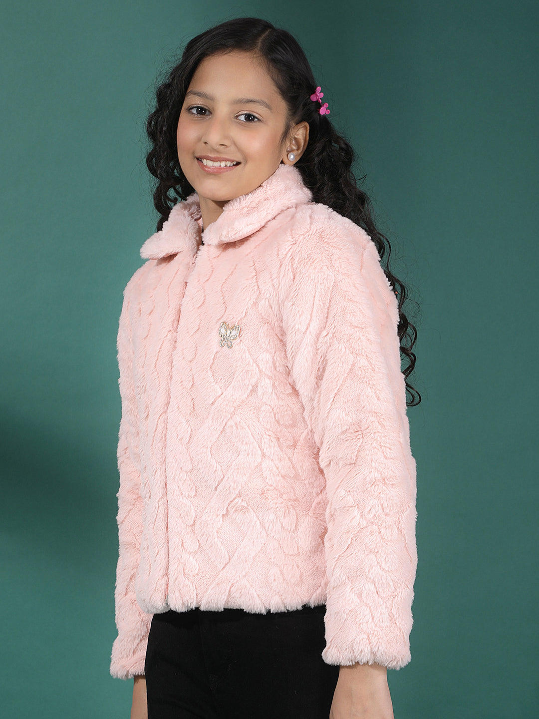 Candy Cloud Faux Fur Jacket