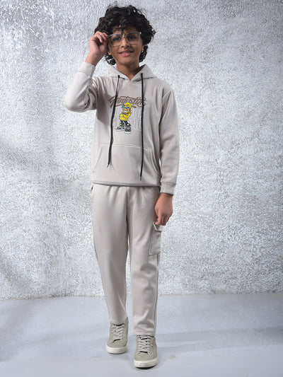 Lightweight Beige Trackpants