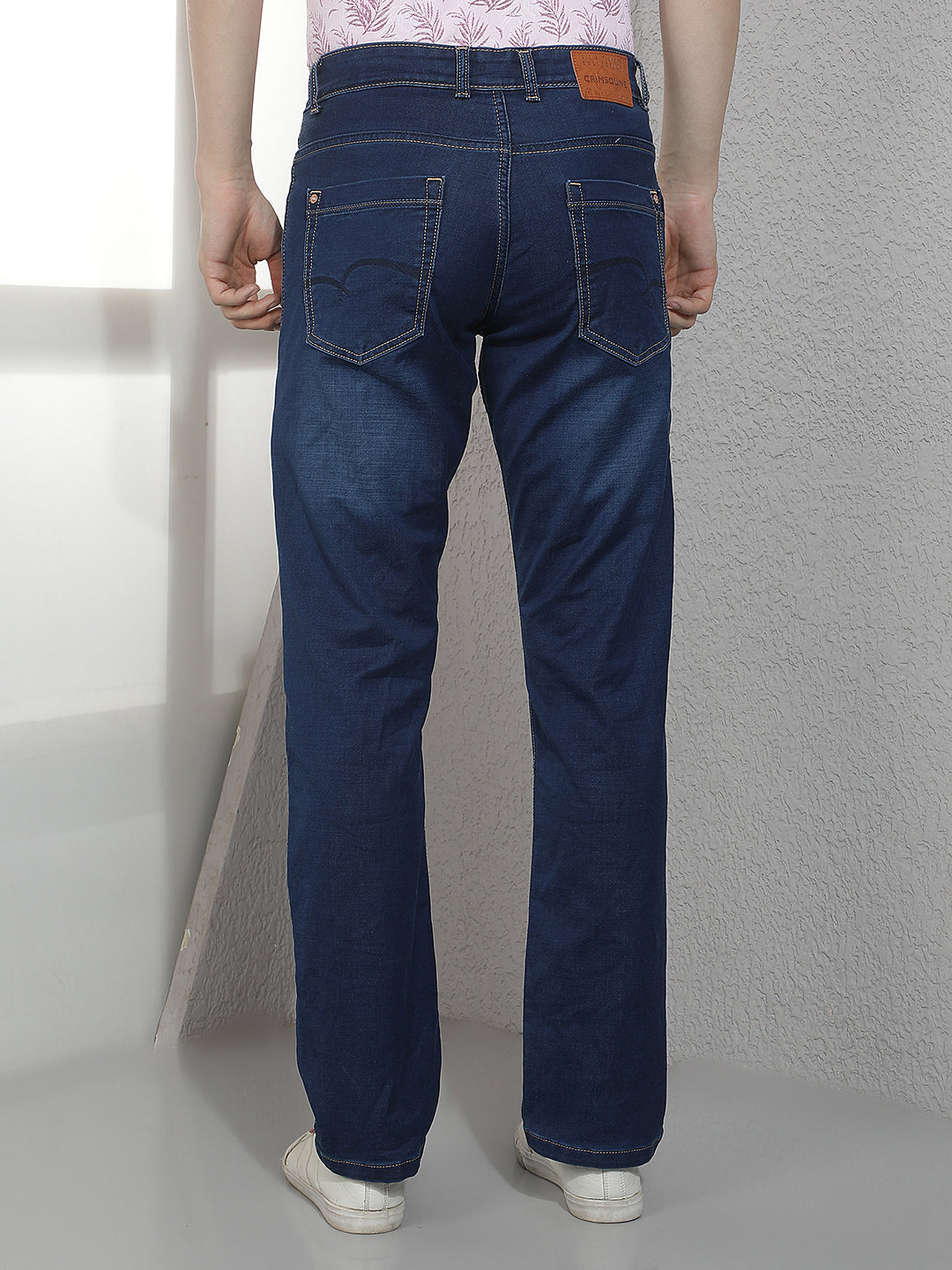Midnight Blue Straight Jeans