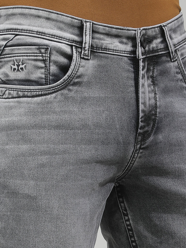 Tapered Obsidian Black Jeans