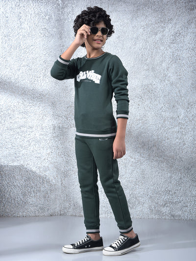Modern Edge Green Joggers