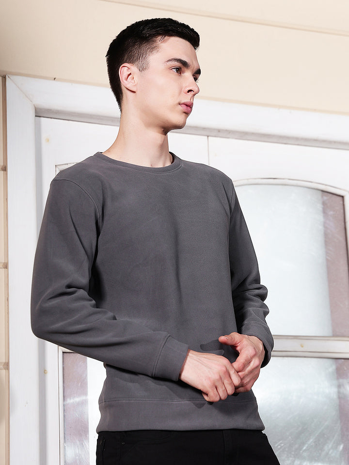 Chic Ash Grey Sweatshirt