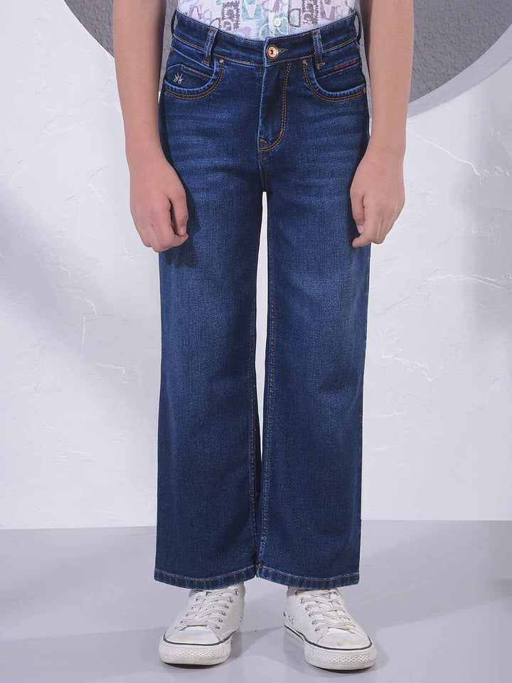 Indigo Blue Baggy Street Jeans