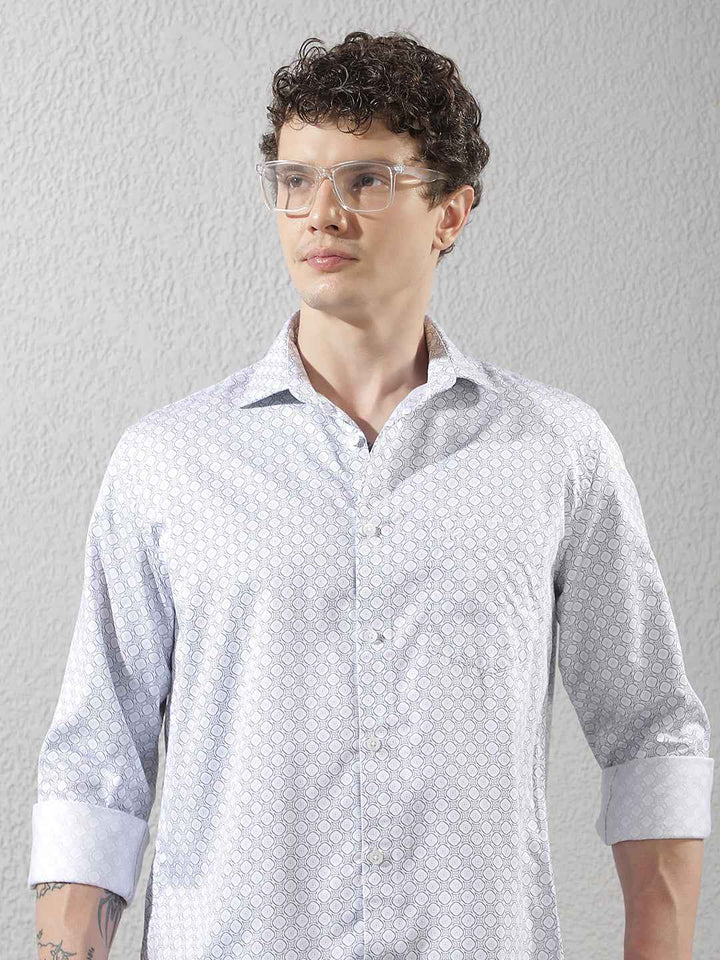 White Polka Dots Shirt