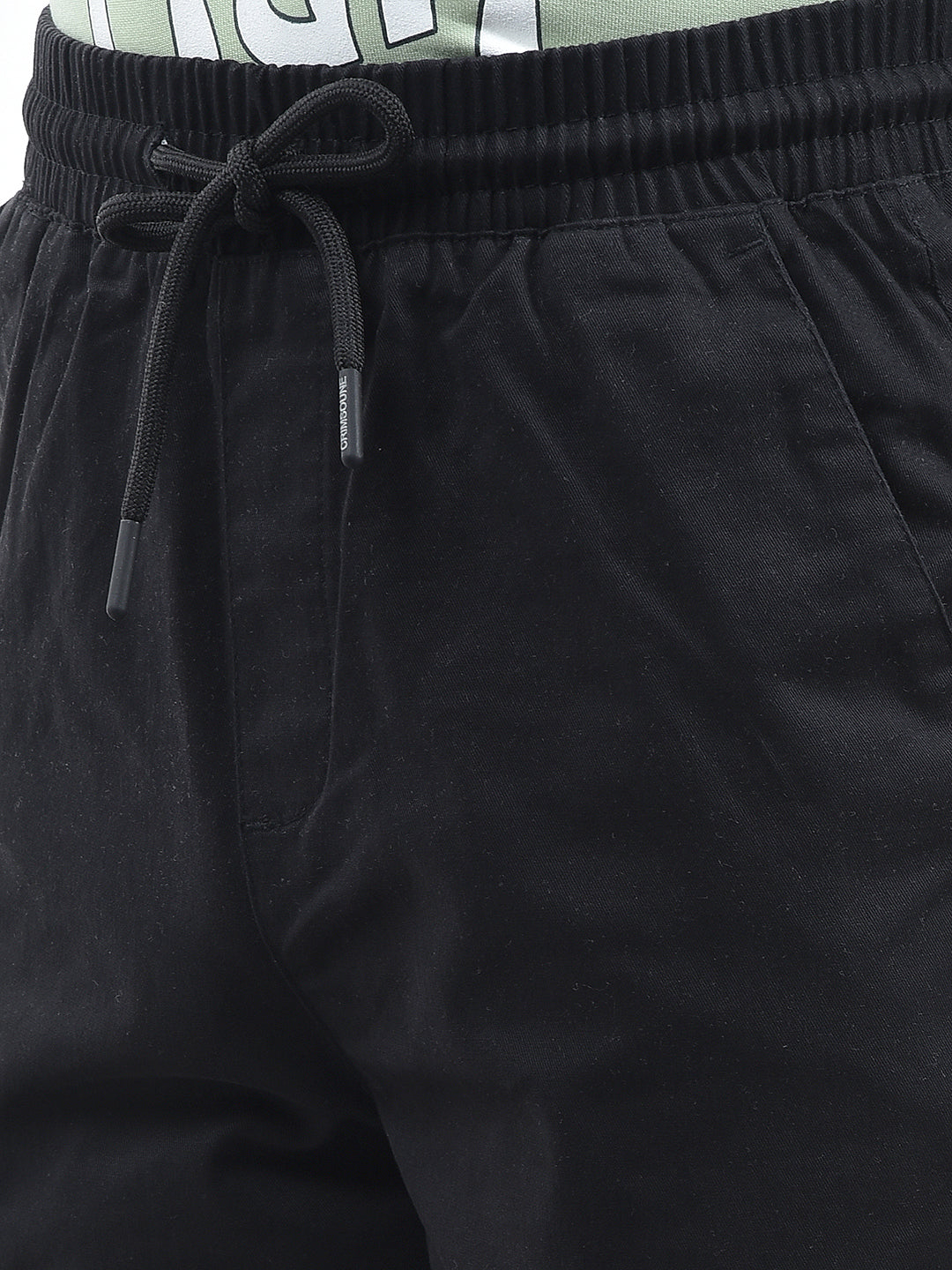 Black Utility Pocket Joggers