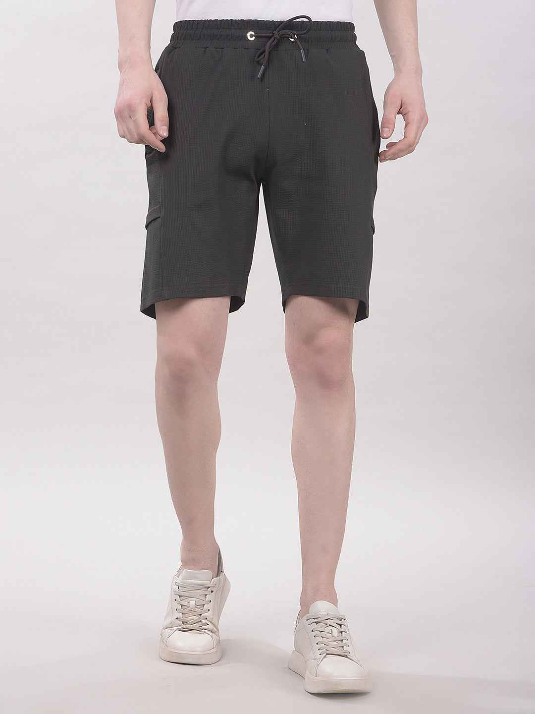 QuillOlive Cargo Drawstring Shorts