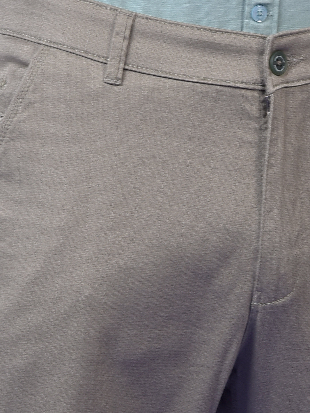 Olive Printed Trousers