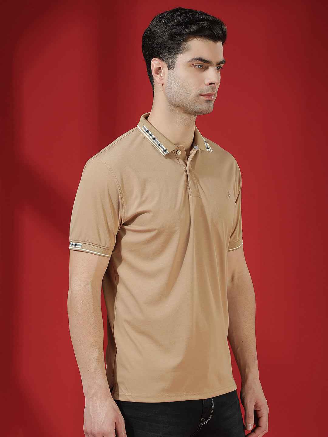 Khaki Classic Polo T-Shirt