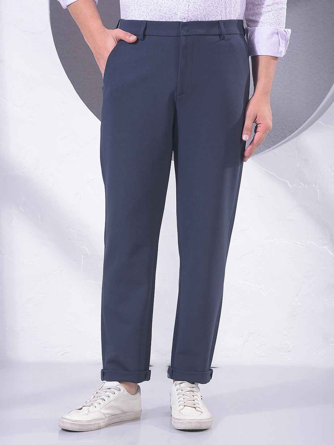 Navy Citywear Trousers