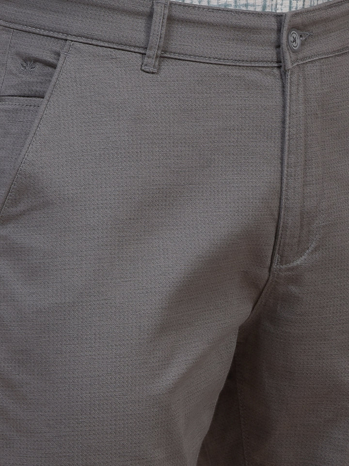 Grey Printed Trousers