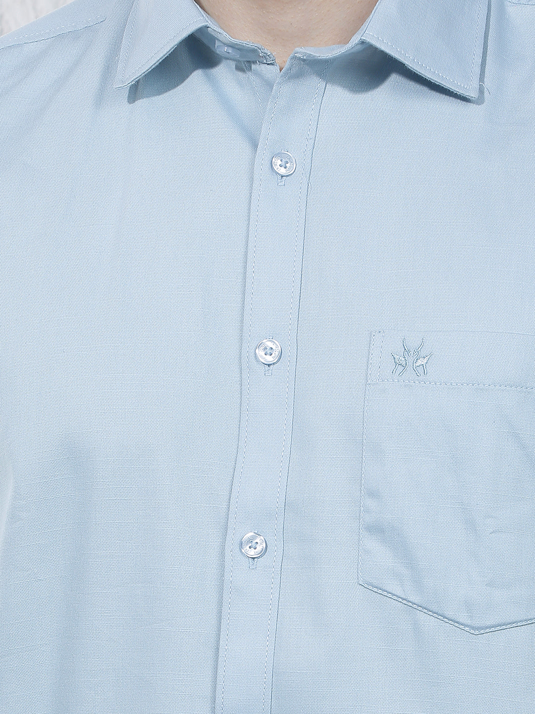 Relaxed Sky Cobalt Blue Shirt