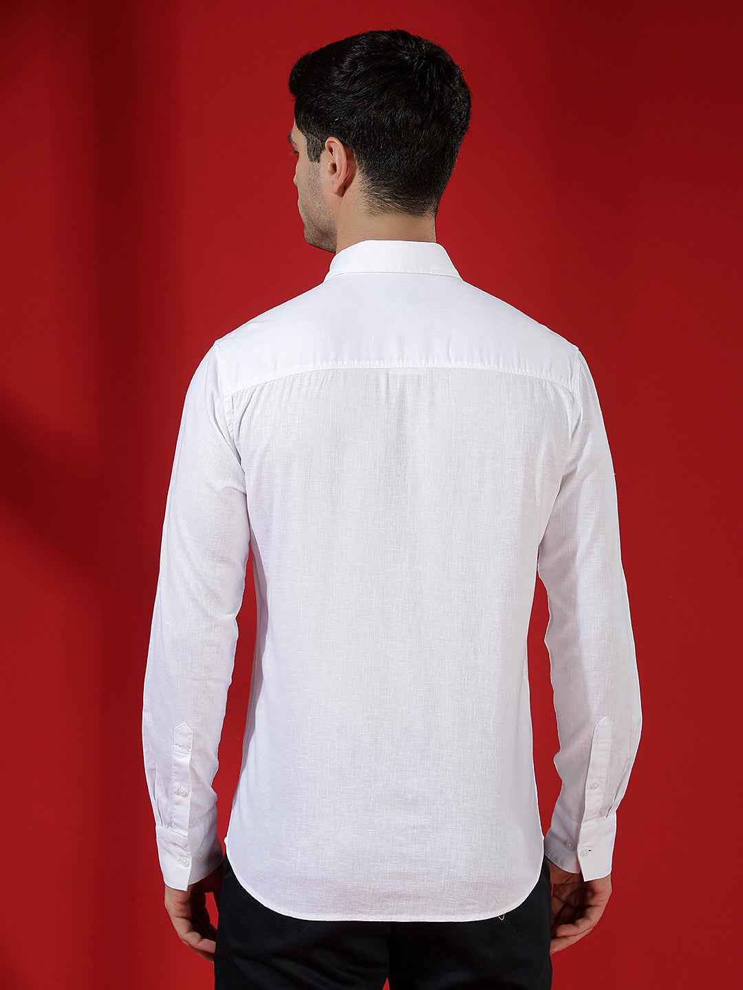 White Chic Linen Air Shirt