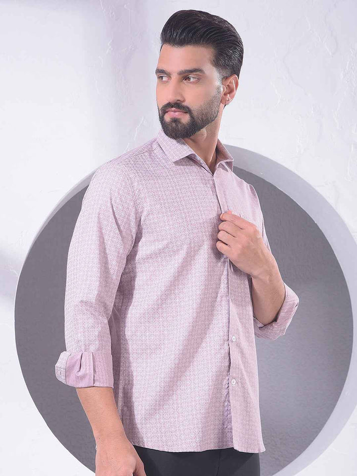Pink Graphic Print Shirt