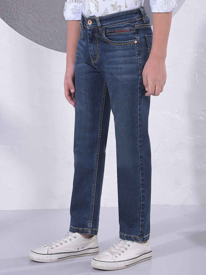 Indigo Blue Refined Street Jeans