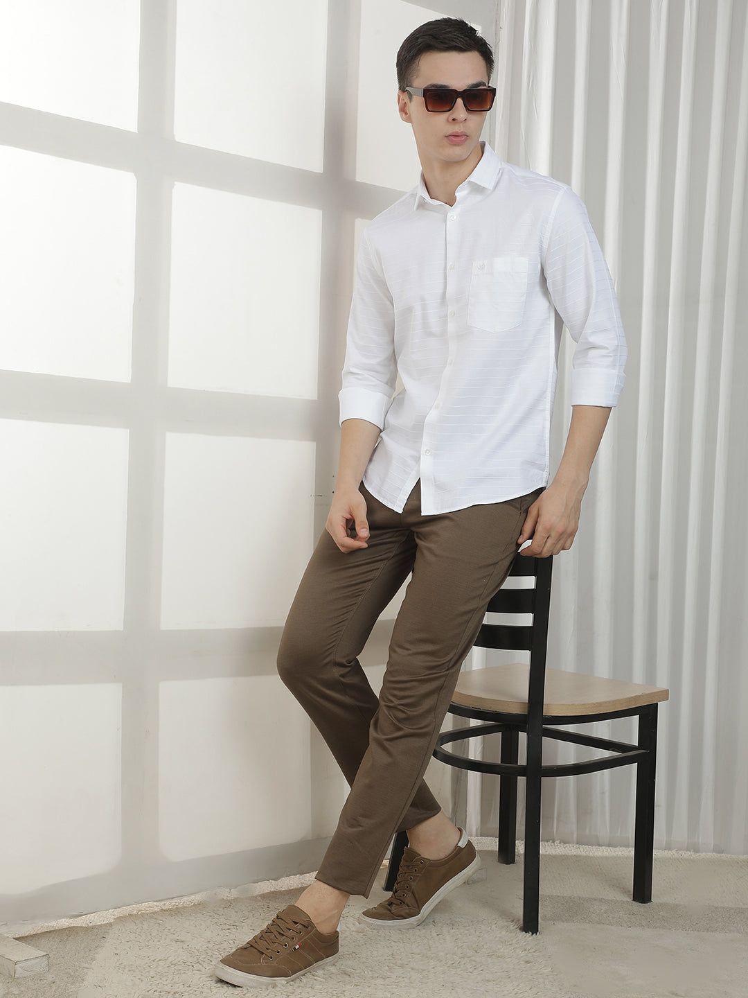 Relaxed Clean White Shirt