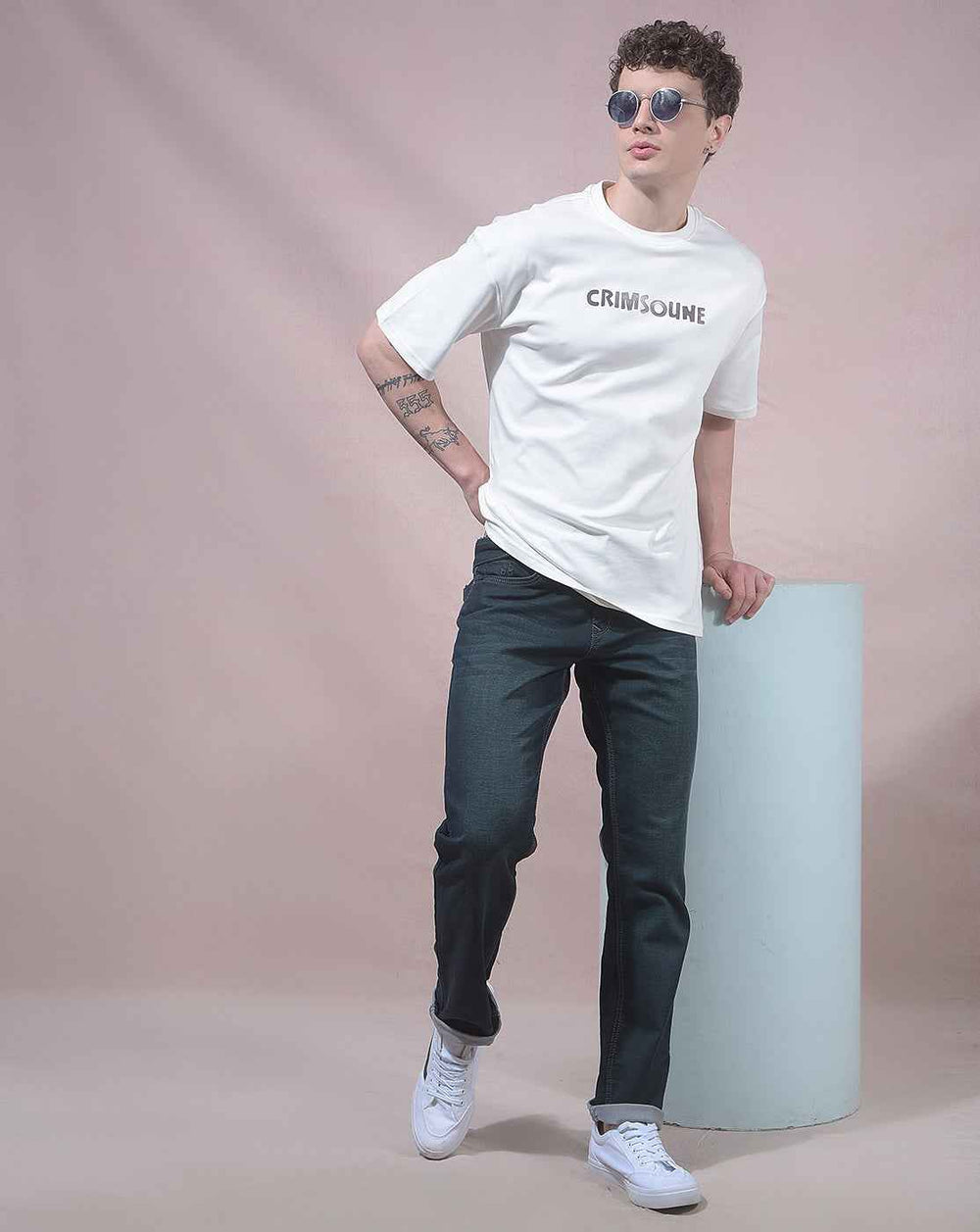 Sleek Indigo Street Style Jeans