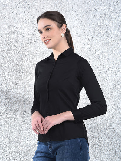 Noir Sculpt Formal Shirt
