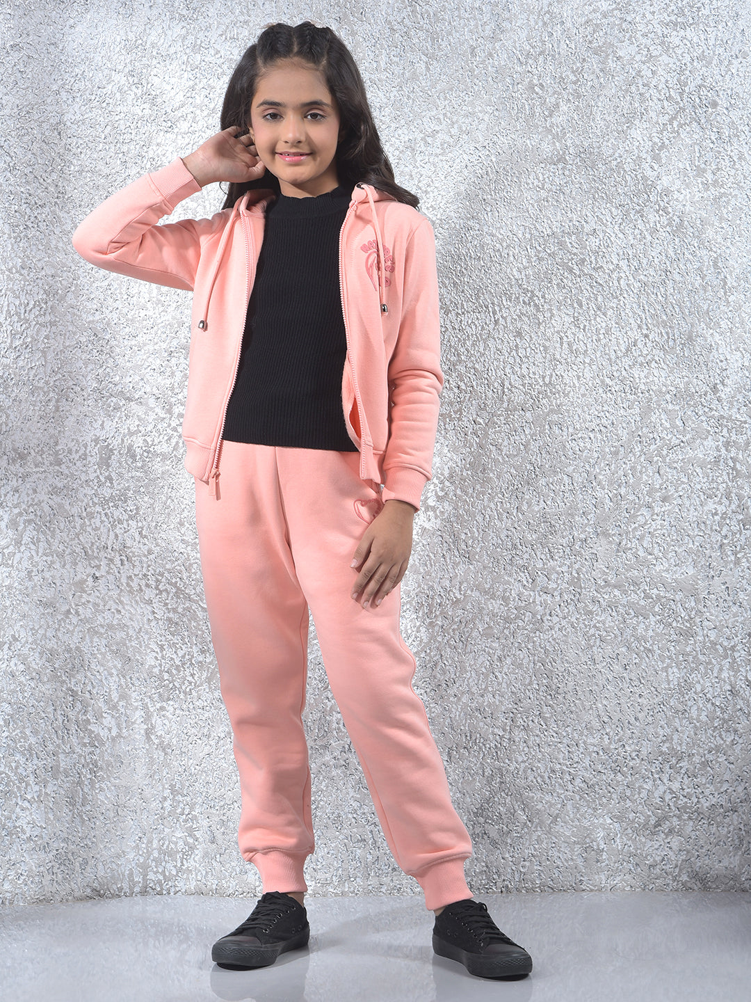 Tapered Fit Pink Joggers