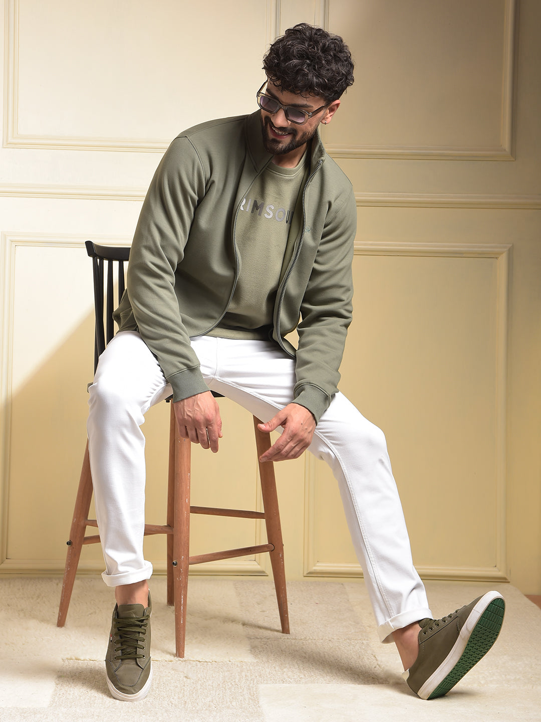 Minimalist Full Zip Sweatshirt