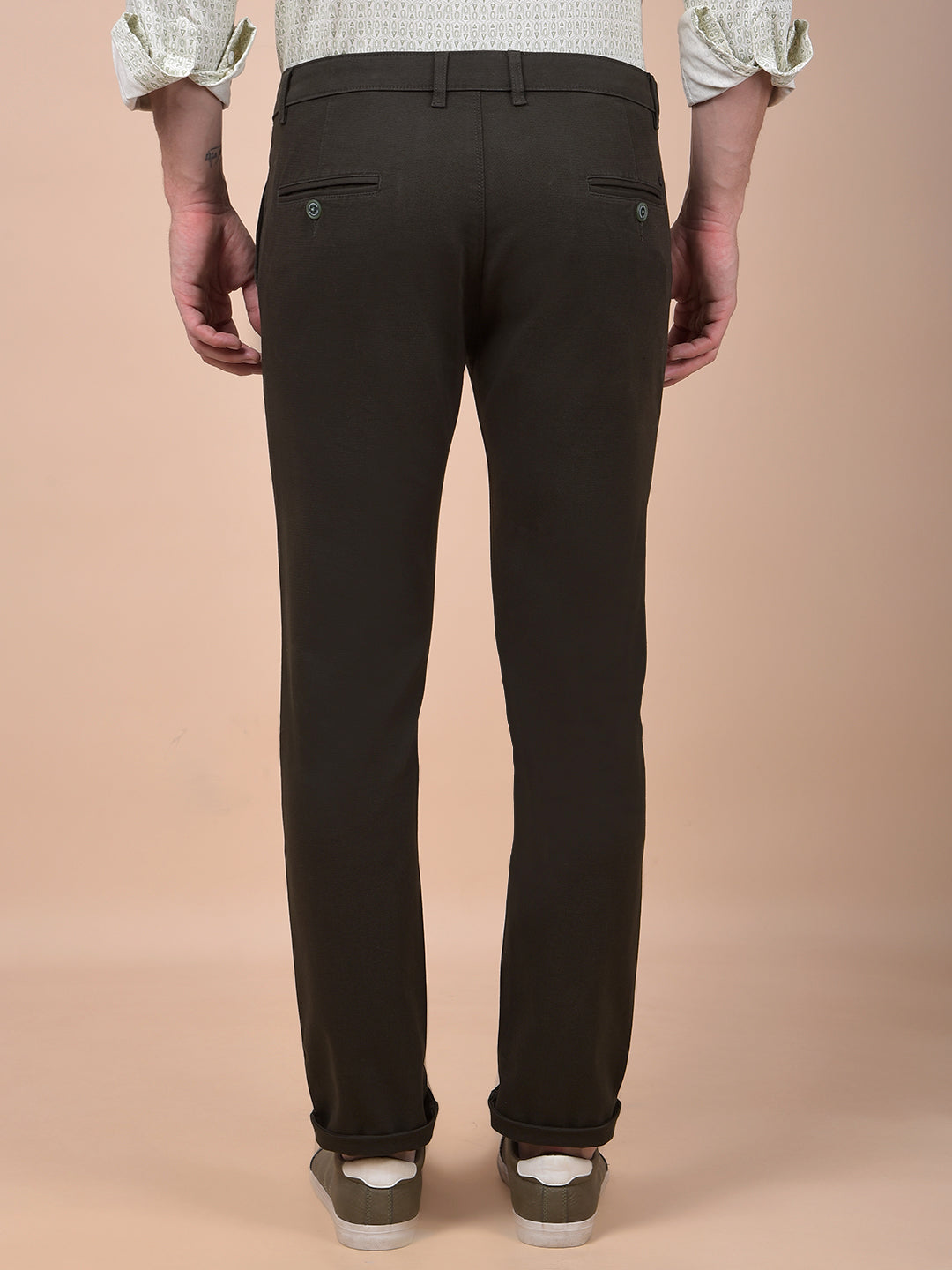 Sleek Silhouette Green Trousers