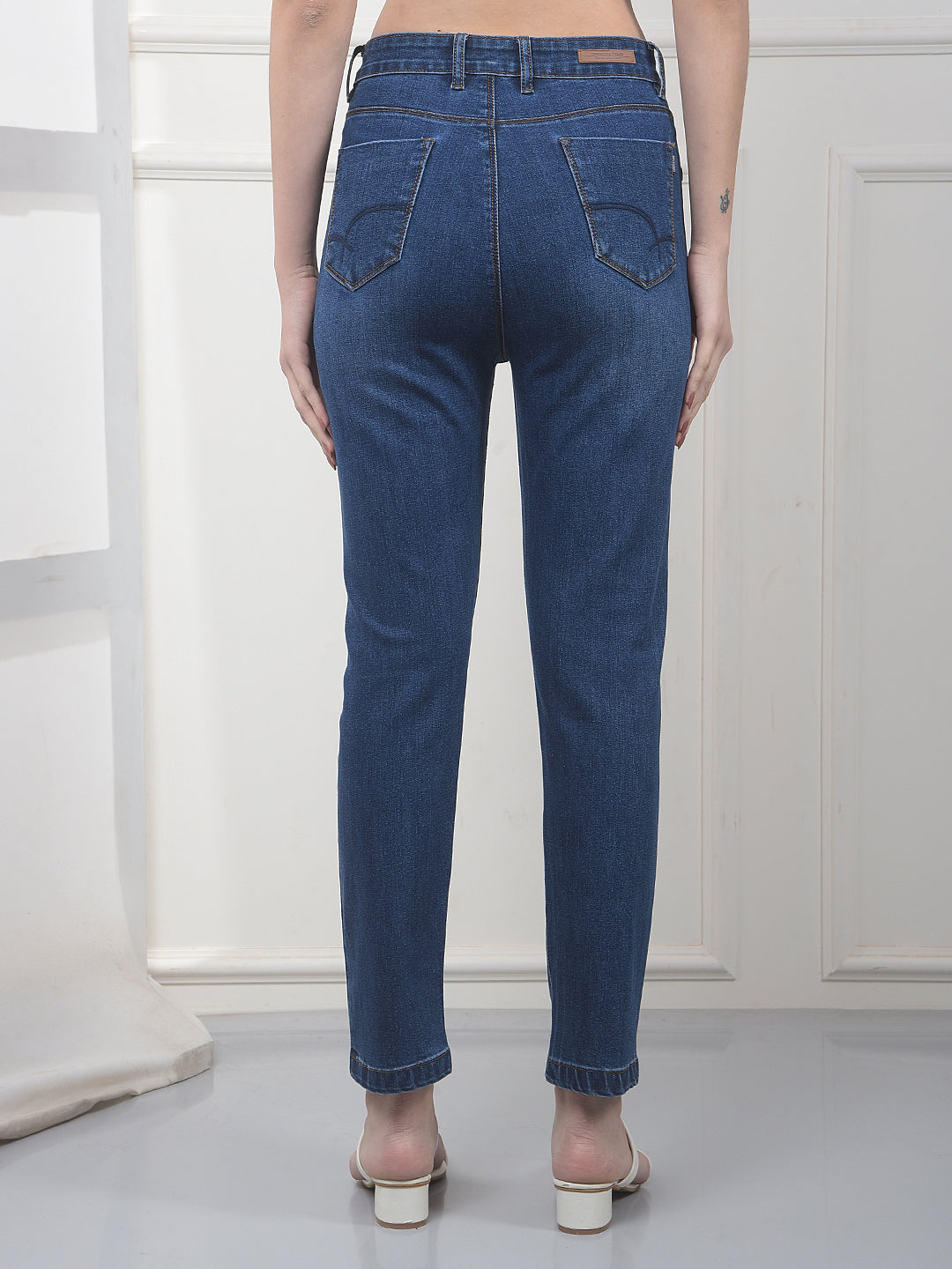 Modern Indigo Straight Jeans