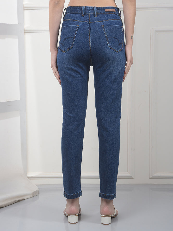 Modern Indigo Straight Jeans