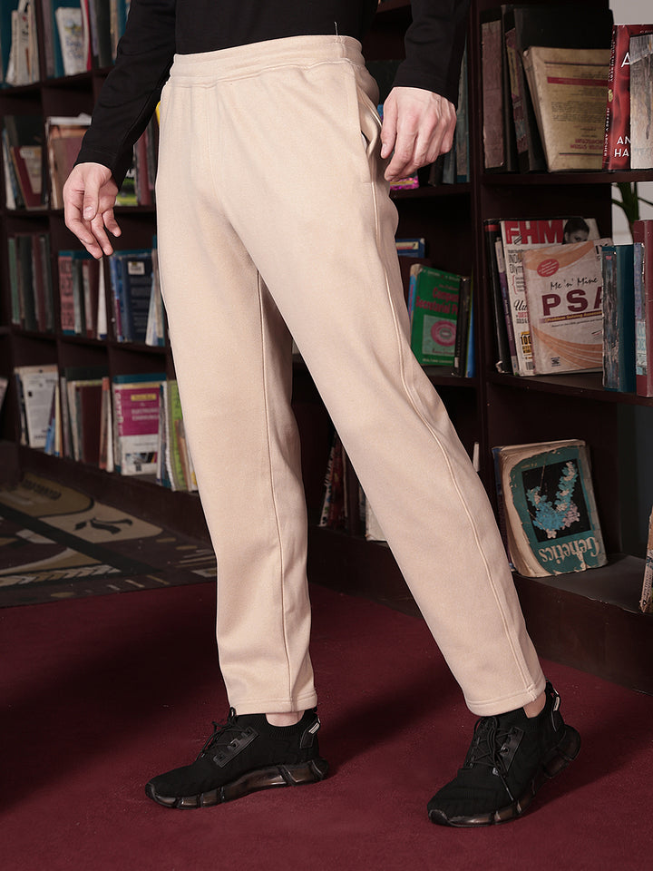 Luxe Dune Beige Trackpants